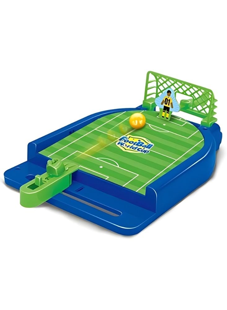 بريميم لعبة كرة قدم مصغرة للأطفال - مجموعة لعب كرة قدم يدوية مع مرمى وكرة، لعبة رياضية داخلية لردود فعل سريعة ولعب ممتع - Image 2